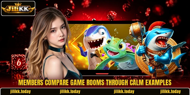Members compare game rooms through calm examples Members compare game rooms through calm examples