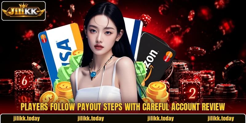 Players follow payout steps with careful account review Players follow payout steps with careful account review