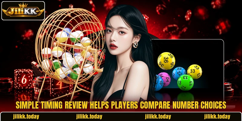 Simple timing review helps players compare number choices Simple timing review helps players compare number choices
