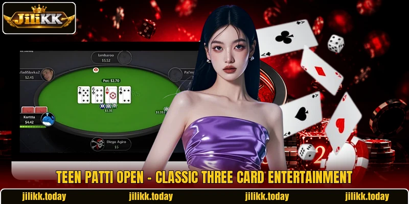 Teen Patti Open - Classic Three Card Entertainment Teen Patti Open - Classic Three Card Entertainment